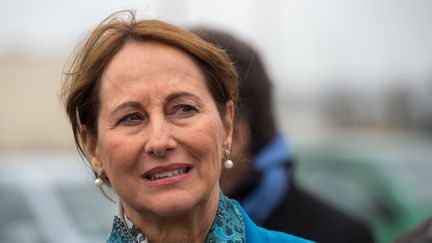 Ségolène Royal, le 26 février 2017 à&nbsp;Boulogne-sur-Mer (Pas-de-Calais).&nbsp; (PHILIPPE HUGUEN / AFP)