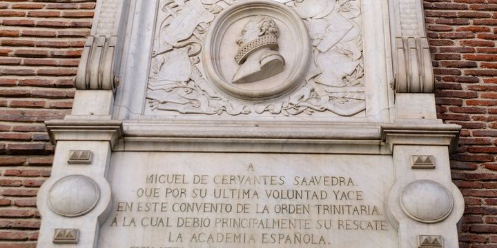 Eglise des Trinitaires à Madrid où fut enterré Cervantès en avril 1616
 (GERARD JULIEN / AFP)