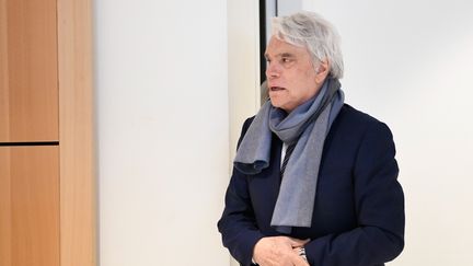 Bernard Tapie, au tribunal de Paris, le 4 avril 2019. (BERTRAND GUAY / AFP)