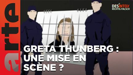 Désintox. Non, l'arrestation de Greta Thunberg n'était pas une mise en scène. (ARTE/2P2L)