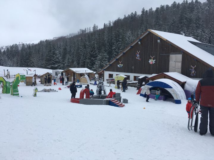 Parc Wedoo' Gliss à la Bresse, dans les Vosges (INGRID POHU / RADIO FRANCE)