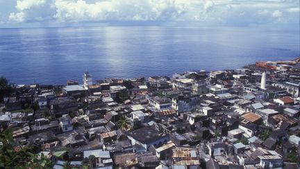 La capitale de l'archipel des Comores, Moroni, photographi&eacute;e le 7 mars 2009. (GUY BOUCHET / PHOTONONSTOP / AFP)