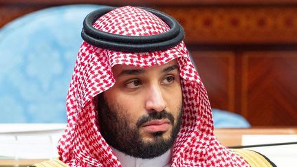 &nbsp;Le prince héritier d'Arabie Saoudite&nbsp;Mohammed&nbsp;Ben Salmane, le 20 novembre 2019, à Riyad (Arabie Saoudite). (HO / SAUDI ROYAL PALACE)