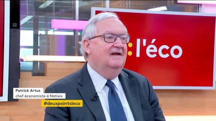 Invité de Jean-Paul Chapel dans ":l'éco", Patrick Artus, chef économiste à Natixis, est venu parler de son nouvel ouvrage "Discipliner la finance".