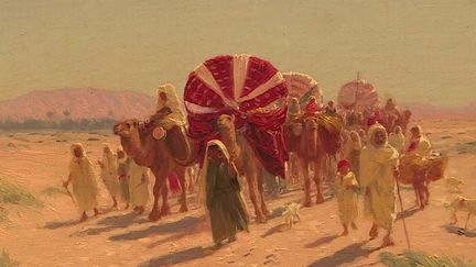 Une exposition au Musée d'Art de Toulon qui regroupe des tableaux représentant l'Algérie de 1830 à 1930. (France 3 Toulon)