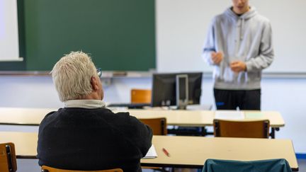 Les épreuves du grand oral démarrent ce lundi. (MATHIEU HERDUIN / MAXPPP)