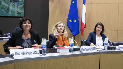 Auditions de trois ministres par la commission spéciale chargée d'examiner le projet de loi relatif à la bioéthique, le 9 septembre 2019. (MAXPPP)