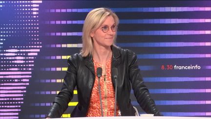 Agnès Pannier-Runacher, sur franceinfo mardi 5 juillet 2022. (FRANCEINFO / RADIOFRANCE)