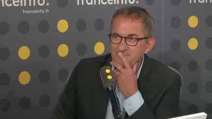 Christophe Dechavanne était l'invité de l'info médias vendredi 12 juillet.&nbsp; (FRANCEINFO / RADIOFRANCE)