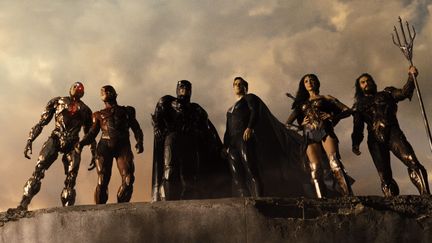 Cyborg, Flash, Batman, Superman, Wonder Woman et Aquaman dans "Zack Snyder's Justice League" (2021) (WARNER BROS. FRANCE)