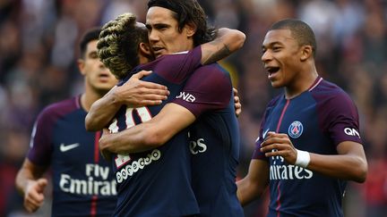 Neymar, Cavani et Mbappé (FRANCK FIFE / AFP)