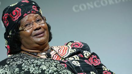 L'ancienne présidente du Malawi, Joyce Banda, le 20 septembre 2016 à New York. (PAUL MORIGI / GETTY IMAGES NORTH AMERICA / AFP)