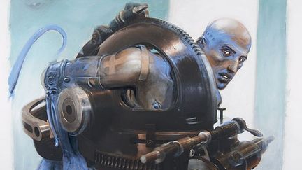 L'affiche de l'exposition "Mecanumanimal" autour d'Enki Bilal aux Arts et Métiers.
 (Enki Bilal /Musée des Arts et Métiers)