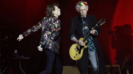 Les Rollig Stones en concert en octobre 2017
 (PATRICK KOVARIK / AFP)