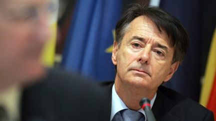 Le sénateur-maire de Perpignan, Jean-Paul Alduy (© AFP PHOTO / LIONEL BONAVENTURE)