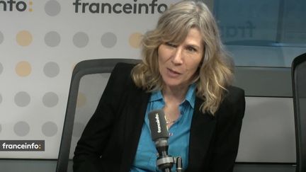 Nancy de Meritens créatrice de la plateforme de vidéo à la demande destinée aux enfants et à toute la famille : Hopikid. (FRANCEINFO / RADIO FRANCE)