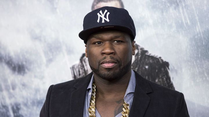 50 Cent lors de la premi&egrave;re du film No&eacute;&nbsp;&agrave; New York, le 26 mars 2014. (ANDREW KELLY / REUTERS)