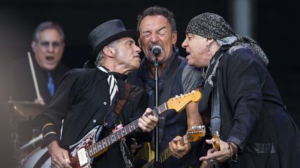 Bruce Springsteen et son E-Street Band à Oslo le 28 juillet 2016.
 (Roald Berit / NTB Scanpix Mag /AFP)