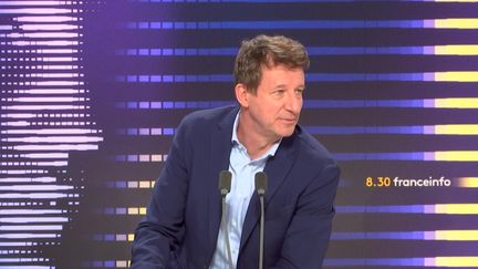 Yannick Jadot, eurodéputé EELV, était jeudi 5 janvier l’invité du 8h30 franceinfo. (FRANCEINFO / RADIOFRANCE)