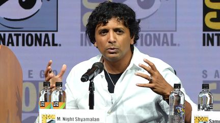 Le cinéaste américain&nbsp;Night Shyamalan assitait en juillet 2018 au Comic-Con de San Diego. (KEVIN WINTER / GETTY IMAGES NORTH AMERICA)