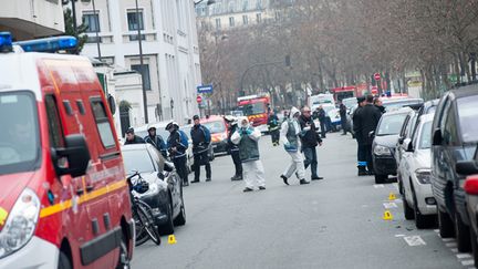  (Philippe Brinsolaro, le frère jumeau du brigadier Frank, tué hier à Charlie Hebdo © MAXPPP)