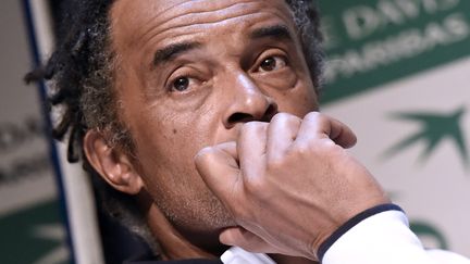 Yannick Noah, capitaine de l'équipe de France