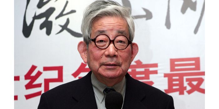 Kenzaburo Oe, prix Nobel de littérature en 1994
 (jhphoto / AFP)