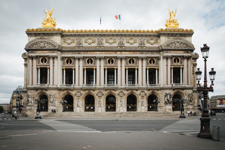 L'Opéra Garnier en mai 2020. (MARIE MAGNIN / HANS LUCAS)