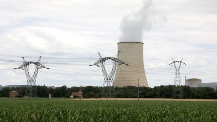 La centrale de Golfech (Tarn-et-Garonne), le 24 juin 2024. (SEBASTIEN LAPEYRERE / AFP)