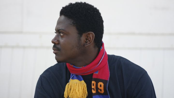 Musa, le 23 avril 2015, &agrave; Lampedusa (Italie). (GAEL COGNE / FRANCETV INFO)