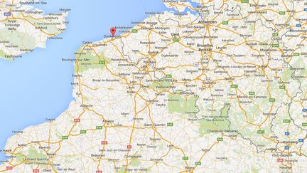 Un policier a &eacute;t&eacute; gri&egrave;vement br&ucirc;l&eacute; lors d'une intervention &agrave; Dunkerque, le 13 avril 2015, rapporte "La Voix du Nord". (CAPTURE GOOGLE MAPS)