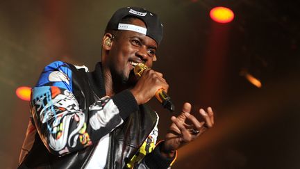 Black M sur la scène du W au Printemps de Bourges 
 (GUILLAUME SOUVANT / AFP)