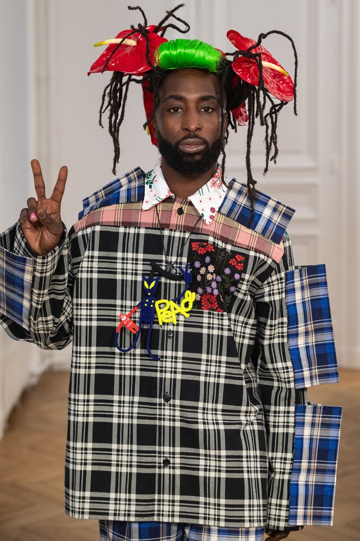 Défilé Walter Van Beirendonck automne-hiver 2024-25 à la Paris Fashion Week, le 17 janvier 2024. (DR)