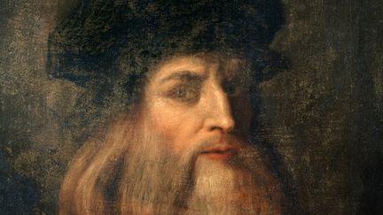 Léonard de Vinci : autoportrait présumé (détail)
 (Leemage)