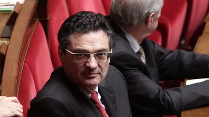 Le d&eacute;put&eacute; UMP Patrick Devedjian lors d'une s&eacute;ance de questions aux gouvernement le 30 novembre 2011 &agrave; l'Assembl&eacute;e nationale. (VINCENT ISORE /&nbsp;P3 PRESS / MAXPPP)