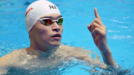 Le nageur chinois Sun Yang (OLI SCARFF / AFP)