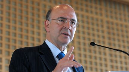 Pierre Moscovici, le 13 juin 2012. (ERIC PIERMONT / AFP)