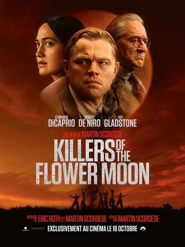 The poster of "Killers of the Flower Moon" by Martin Scorsese (2023).  (PARAMOUNT PICTURES FRANCE)