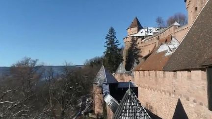 Le château du Haut-Koenigsbourg, un nid d'aigle en Alsace