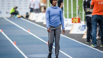 Vice-championne olympique du 100m à Londres en 2012, en bronze sur 200m et en or en relais, Carmelita Jeter est forfait pour les Jeux de Rio (JAYSON BRAGA / BRAZIL PHOTO PRESS)