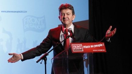 Jean-Luc Mélenchon a prévu de lancer des "assemblées citoyennes" un peu partout en France, en novembre. (AFP - Patrick Kovarik)