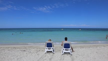 Plage de Varadero, Cuba, septembre 2018 (NICOLAS ECONOMOU / NURPHOTO / AFP)