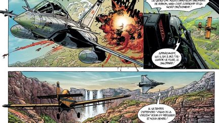 Centaures. Tome 1 Crisis.
 (Eric Loutte et Emmanuel Herzet. Le Lombard.)