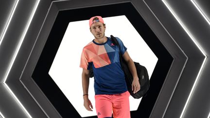 Le tennisman français Lucas Pouille (MIGUEL MEDINA / AFP)