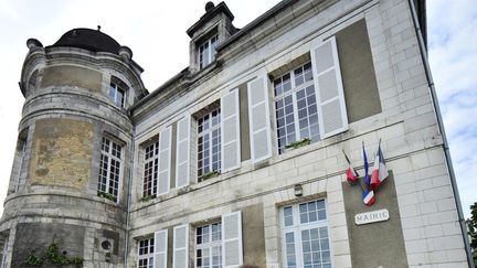 La mairie de Courson-les Carrières, dans l'Yonne, le 21 juin 2012 (SALESSE FLORIAN / MAXPPP)
