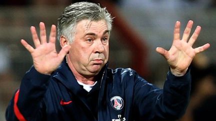 Le nouvel entraîneur du PSG, Carlo Ancelotti