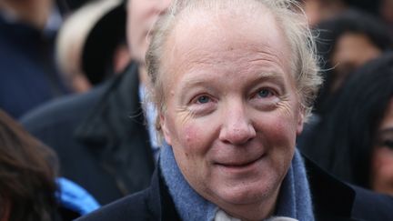 L'ancien ministre de l'Int&eacute;rieur Brice Hortefeux, lors d'une manifestation contre la Mariage pour tous, le 13 janvier 2013 &agrave; Paris. (THOMAS SAMSON / AFP)