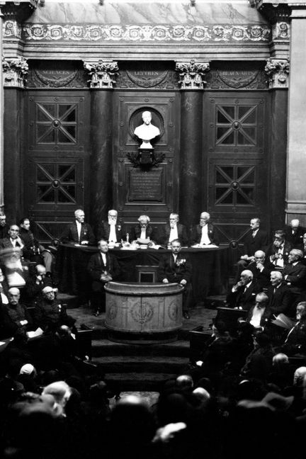 L'Académie française, en octobre 1937. (AFP)