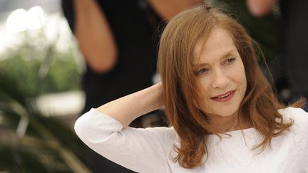 Isabelle Huppert durant le 68e festival de Cannes. (EUAN CHERRY / NURPHOTO)