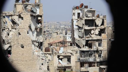 La ville d'Alep, en Syrie, le 30 juillet 2015. (GEORGE OURFALIAN / AFP)